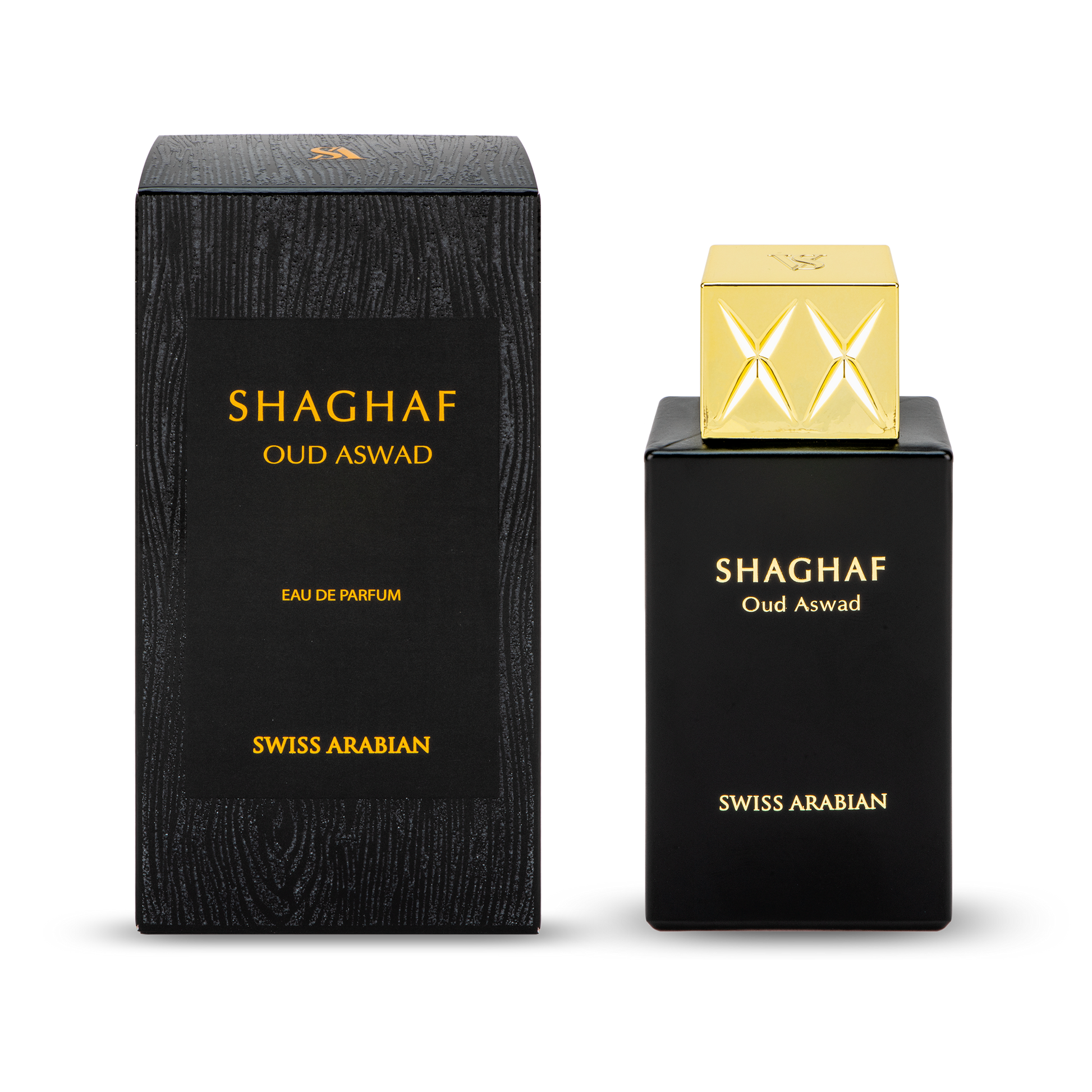Swiss Arabian Shaghaf Oud Aswad Eau de Parfum – 75 ml – Unisex - Sam's Fragrances