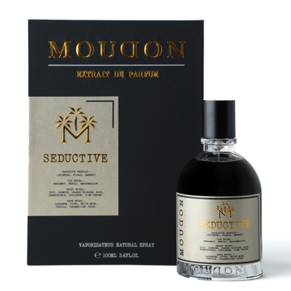 Moudon Seductive Extrait de Parfum 100 mL - bottle and box