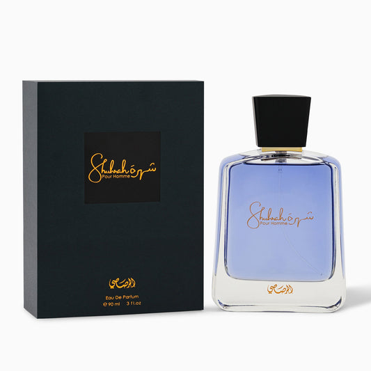 Rasasi Shuhrah Pour Homme Eau De Parfum 90 mL – For Men - Sam's Fragrances