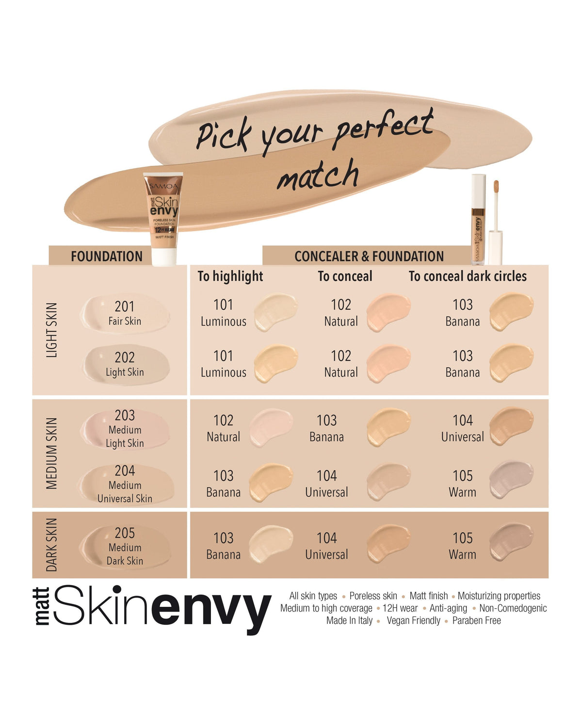 Samoa Skin Envy High Coverage Concealer - view 5