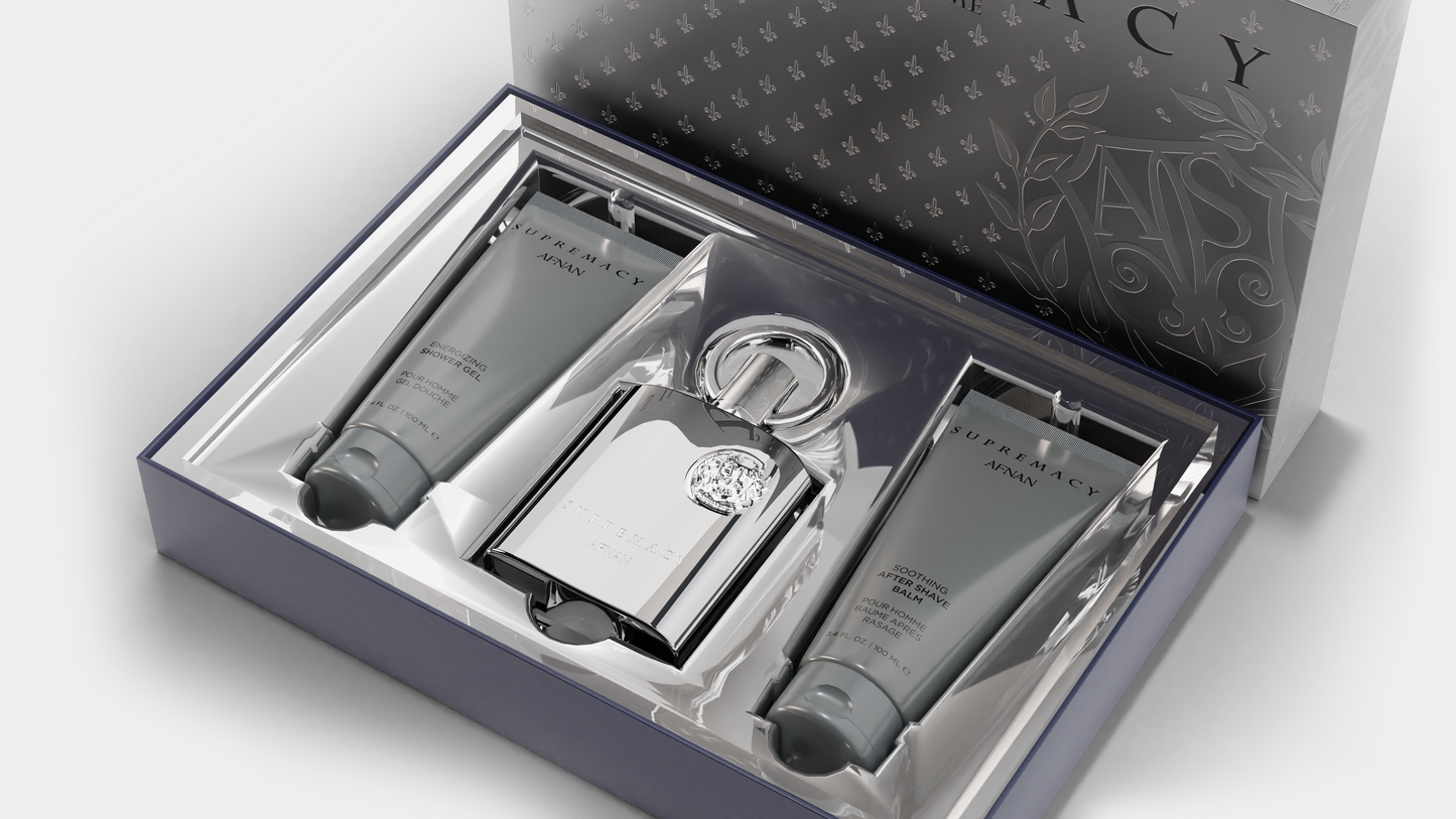 Afnan Supremacy Silver Gift Set - Men