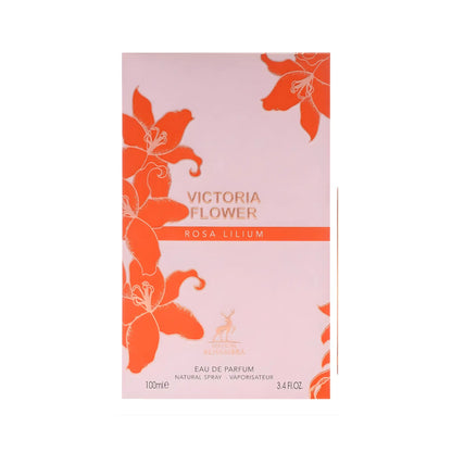 Maison Alhambra Victoria Flower Rosa Lilium Eau de Parfum – 100ml – For Women