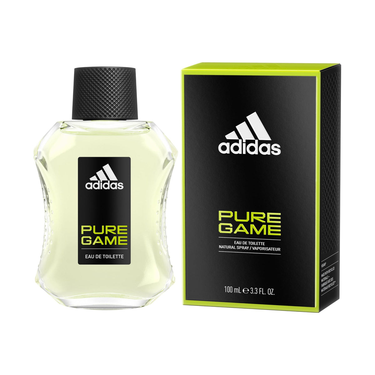 adidas Pure Game Eau de Toilette 100 mL – For Men