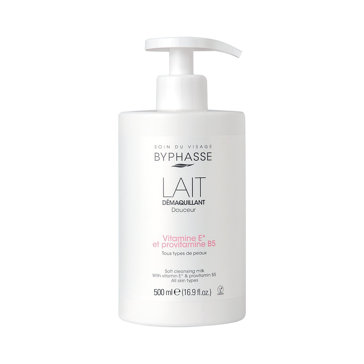 Byphasse Soft Cleansing Milk Vitamin E & Provitamin B5 500 mL