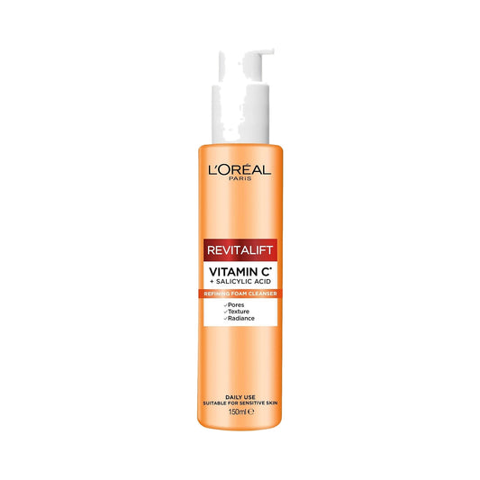 L'Oréal Paris Revitalift Vitamin C + Salicylic Acid Refining Foam Cleanser 150 mL