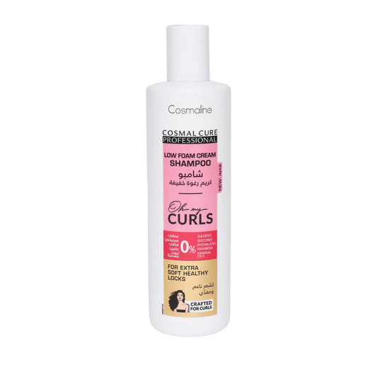Cosmaline Cosmal Cure Professional Oh My Curls Cream Shampoo Low Foam 500Ml - product photo