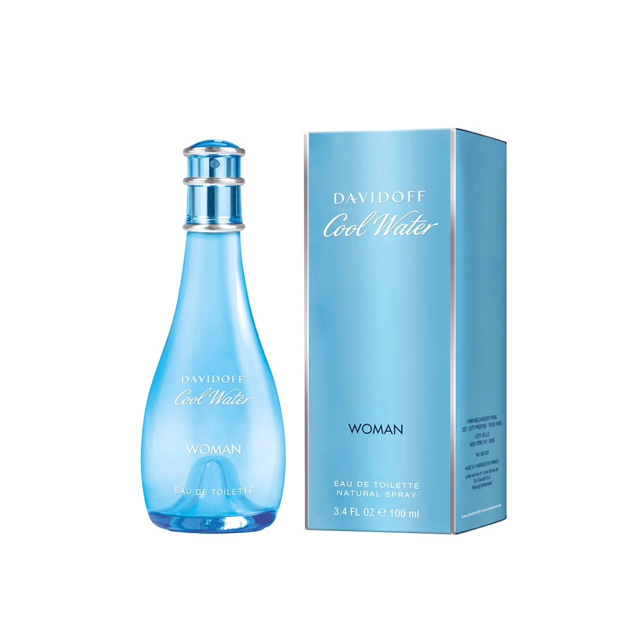 Davidoff Cool Water Woman Eau De Toilette 100 mL – For Women - Sam's Fragrances