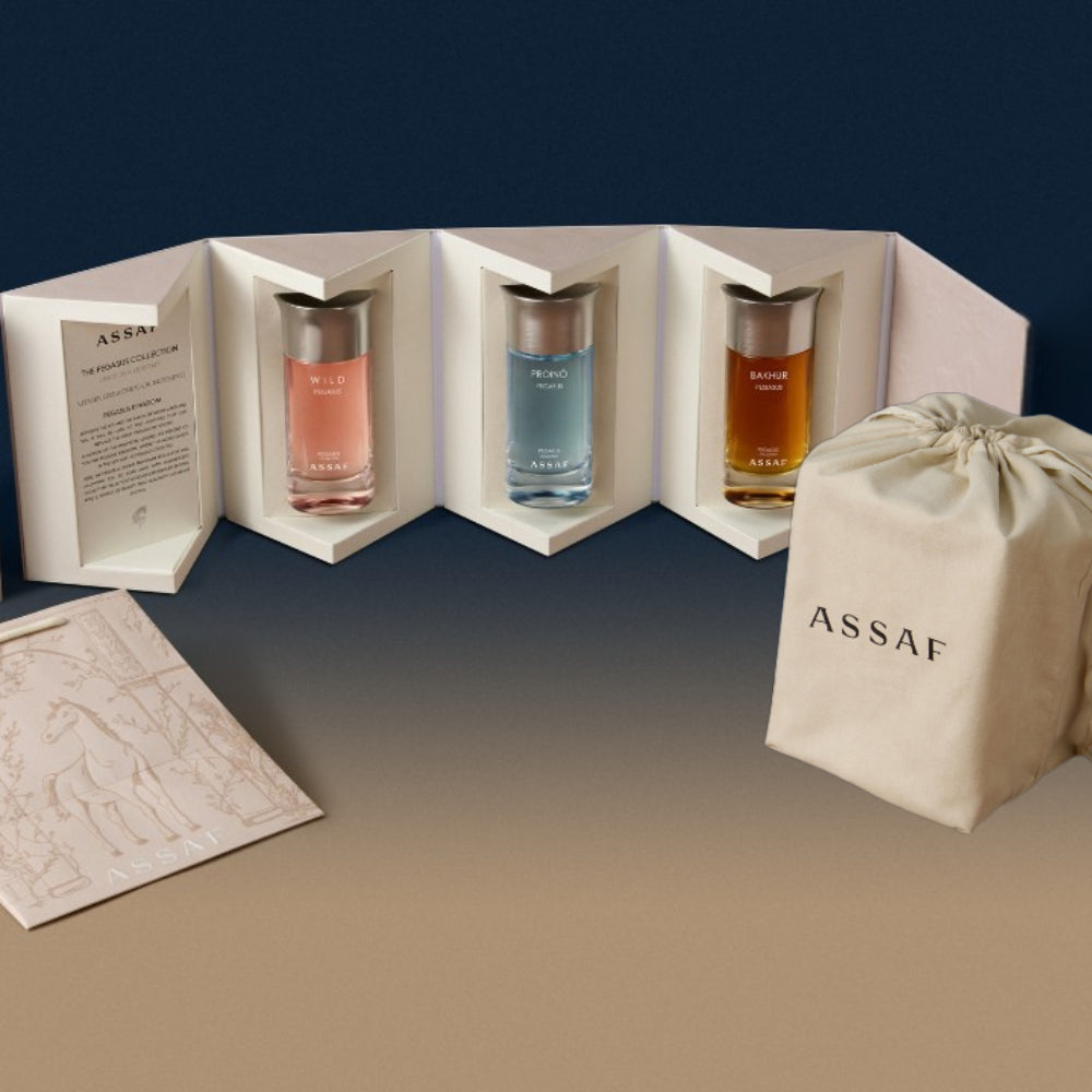 Assaf Pegasus Collection Gift Set – 3 × 100 mL