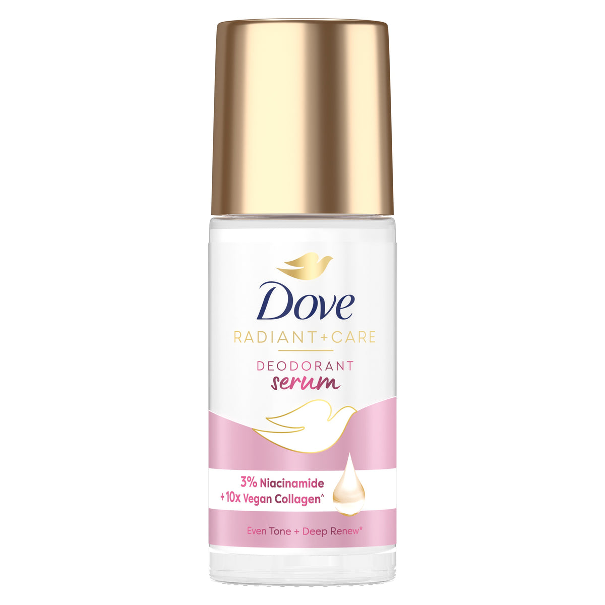 Dove Radiant + Care Deodorant Serum Collagen Roll-On 45 mL