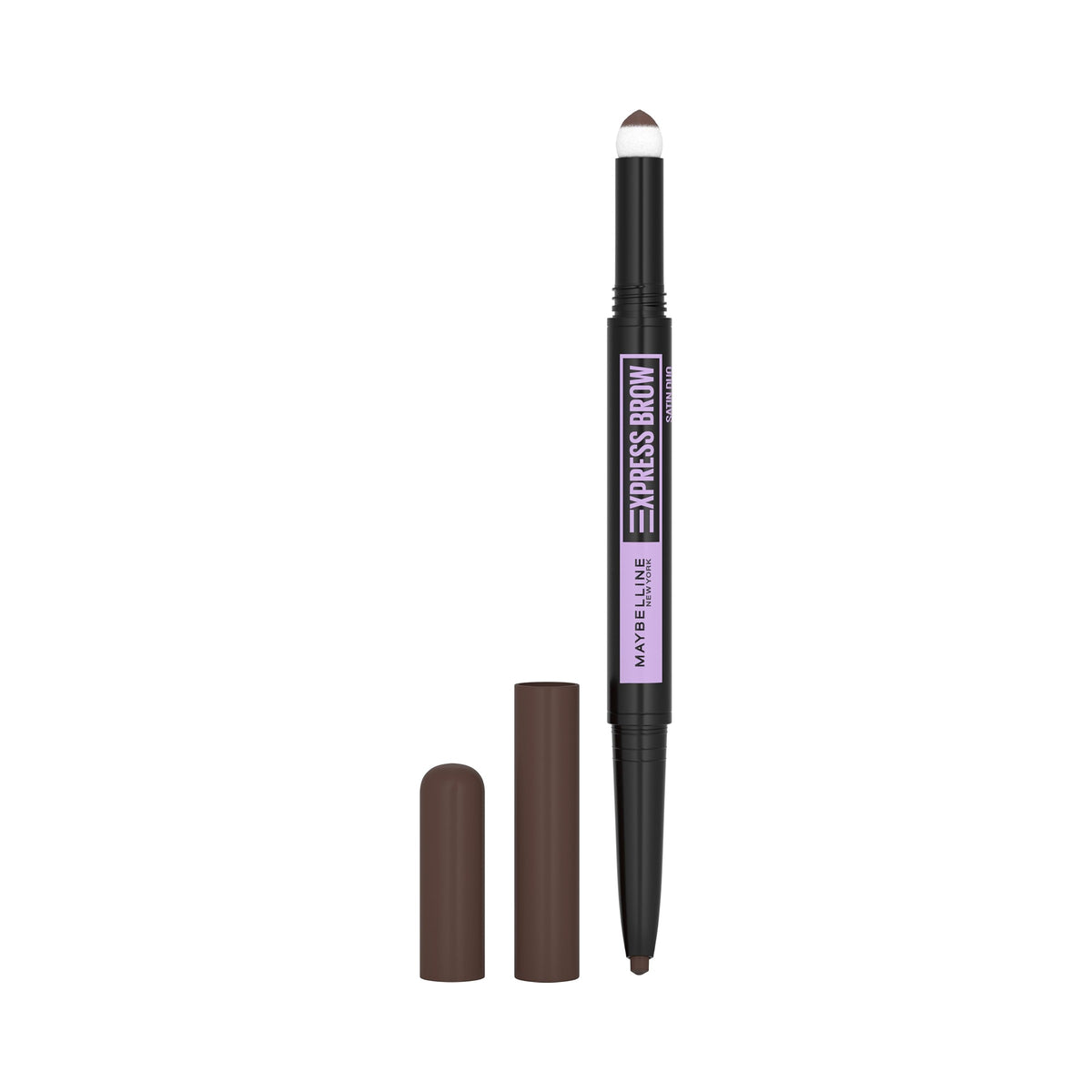 Maybelline Express Brow Satin Duo 2-in-1 Pencil + Powder – 04 Dark Brown