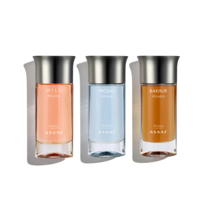 Assaf Pegasus Collection Gift Set – 3 × 100 mL