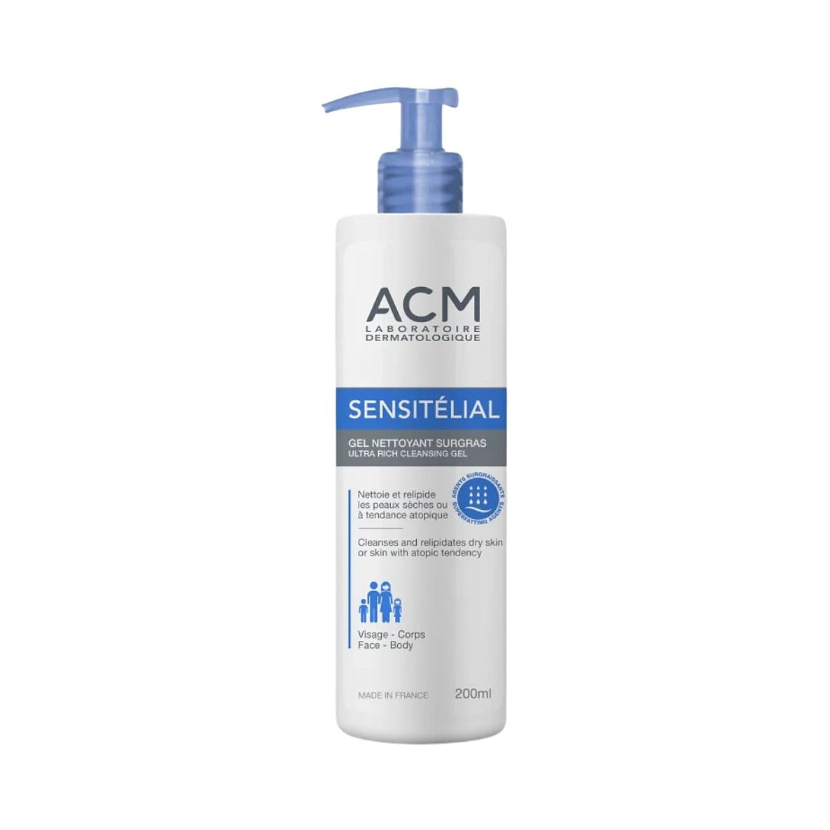 ACM Sensitélial Ultra-Rich Cleansing Gel 200 mL