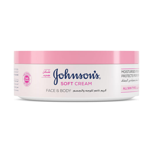 Johnson's Soft Cream Face & Body 200 mL