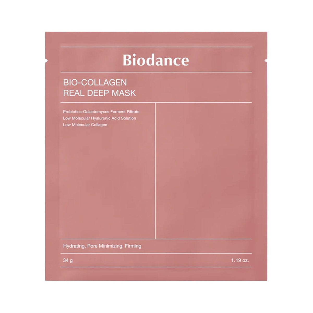 Biodance Bio-Collagen Real Deep Mask 4 x 34 g