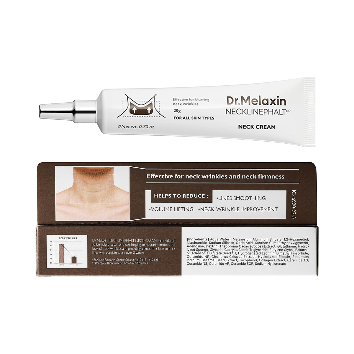 Dr. Melaxin Necklinephalt Neck Cream 20 g