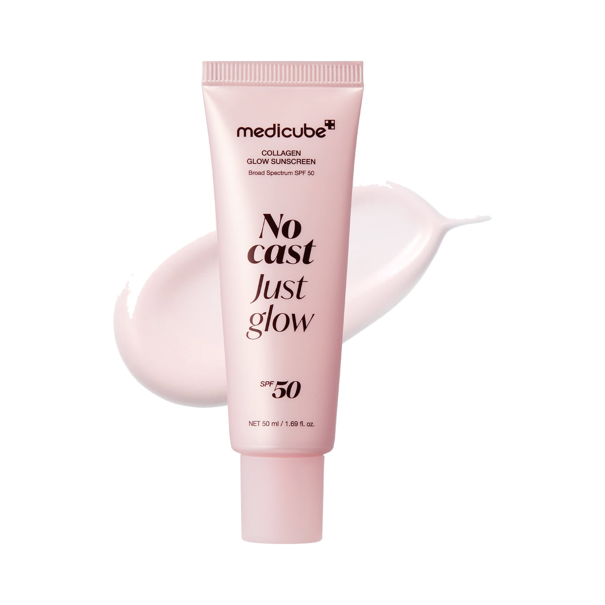 Medicube No Cast Just Glow Collagen Sunscreen SPF 50+ PA++++ 50 mL