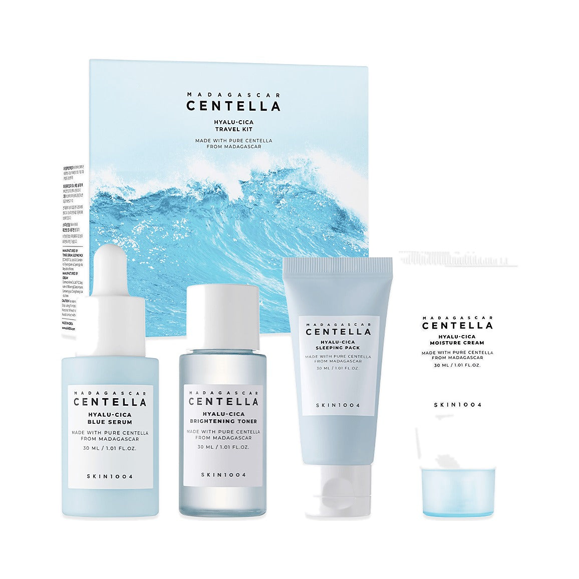 SKIN1004 Madagascar Centella Hyalu-Cica Travel Kit (4 Items)