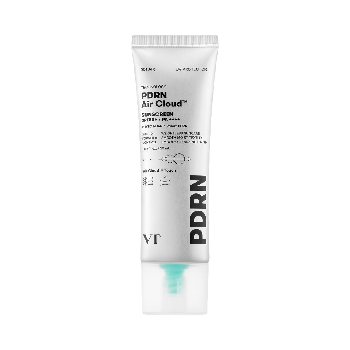 VT Cosmetics PDRN Air Cloud Sunscreen SPF50+ PA++++ 50 mL