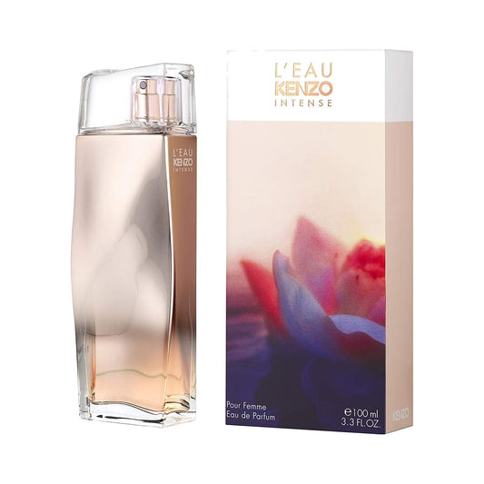 Kenzo L'Eau Kenzo Intense Pour Femme Eau de Parfum 100 mL bottle and box