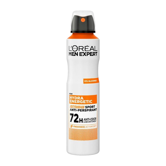 L'Oréal Paris Men Expert Hydra Energetic 48H Spray Deodorant - 150ml - product photo