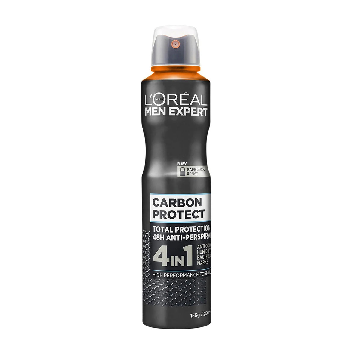 L'Oréal Paris Men Expert- Carbon Protect 4 in 1 Total Protection - Deodorant Spray - product photo