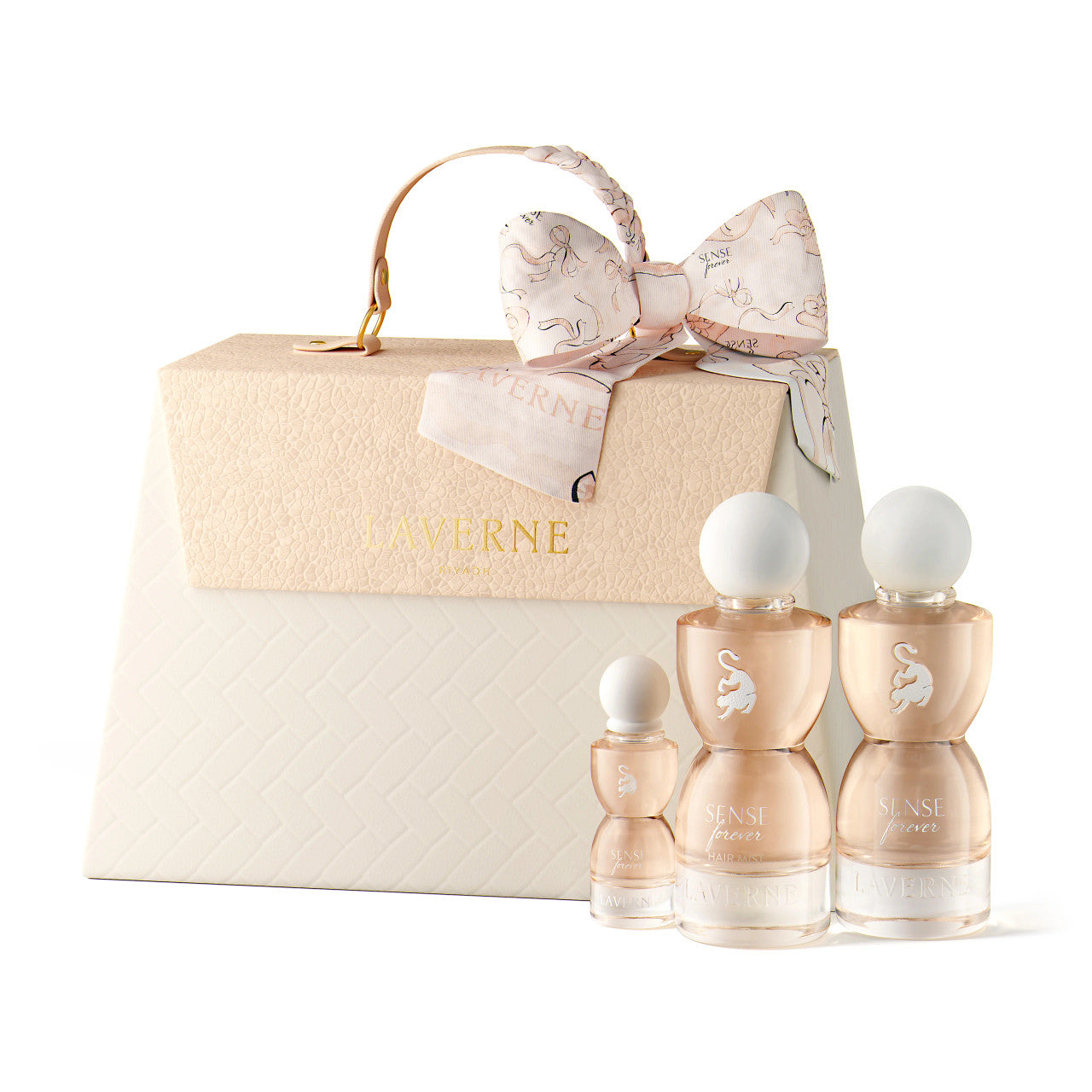 Laverne Sense Forever (EDP 75 ml + Hair Mist 75 ml + EDP 10 ml + EDP 2 ml) Gift Set