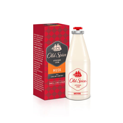 Old Spice After Shave Lotion Musk 100 mL – For Men