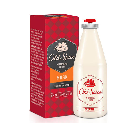Old Spice After Shave Lotion Musk 100 mL – For Men