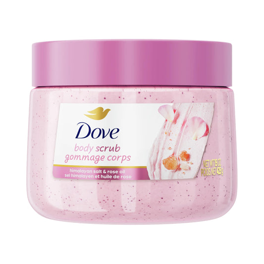 Dove Himalayan Salt & Rose Oil Body Scrub 425 g