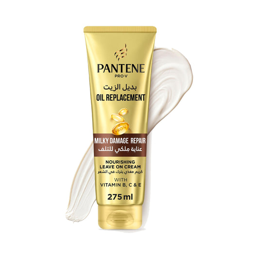 Pantene Pro-V Oil Replacement Milky Damage Repair Leave-On Cream 275 mL